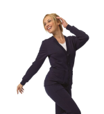 2021 01 17 16 32 38 ΖΑΚΕΤΑ ΙΑΤΡΟΥ ΓΥΝΑΙΚΕΙΑ SIGGI DR BLUE CLOE WOMEN CARDIGAN BLUE   Safekat