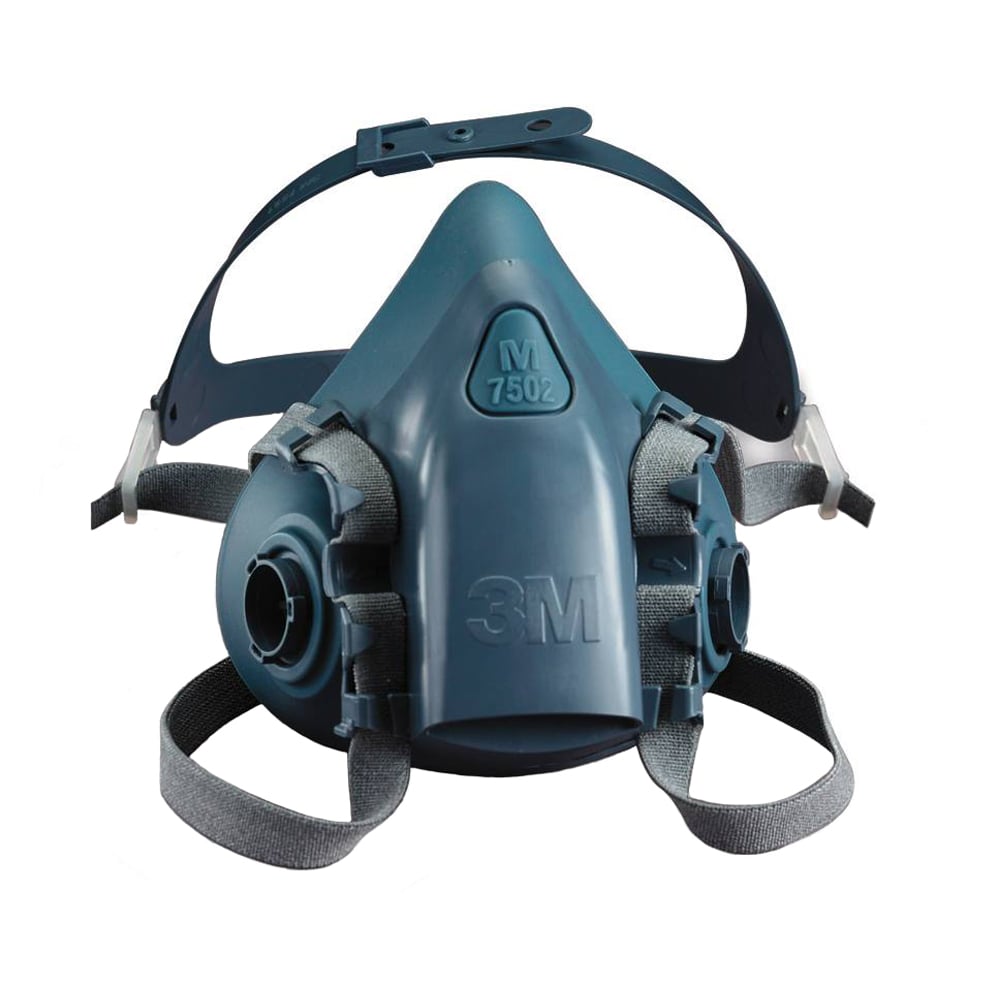 3m 7502 reusable half face mask respirator medium size final