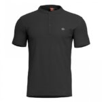 Μπλούζα κοντομάνικη Levantes Henley K09025 Pentagon μαύρο
