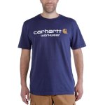 0009731 t shirt core logo short sleeve 101214 ink blue heather carhartt final