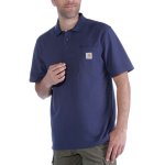0009756 k570 contractors work pocket polo dark cobalt blue carhartt final
