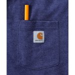 0009758 k570 contractors work pocket polo dark cobalt blue carhartt final