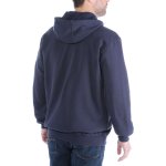 0011058  midweight hooded zip front sweater k122 navy carhartt final