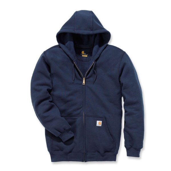 0011059  midweight hooded zip front sweater k122 navy carhartt final