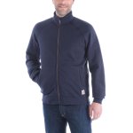 0011066 midweight mock neck zip front sweater k350 navy carhartt final