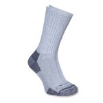 0011327  3 all season cotton crew work socks a62 grey carhartt final1