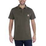 0012675 carhartt force delmont pocket polo 103569 moss final