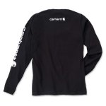 0012793 logo long sleeve t shirt ek231 blk carhartt final