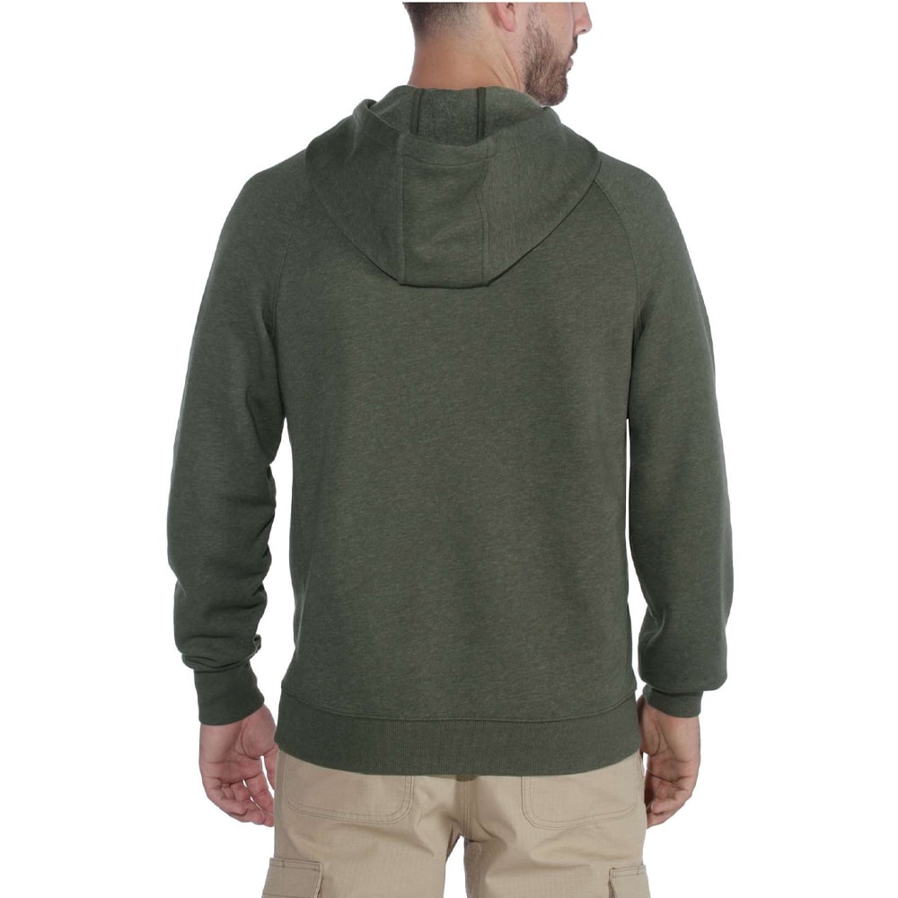 0012853  force delmont graphic hooded sweatshirt 103873 moss heather carhartt final