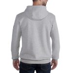 0013104 midweight sleeve logo hooded k288 heather grey black carhartt final