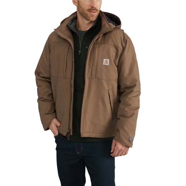 0010943  quick duck full swing cryder jacket 102207 canyon brown carhartt