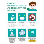 Οδηγίες πρόληψης για ασφαλή χρήση μάσκας