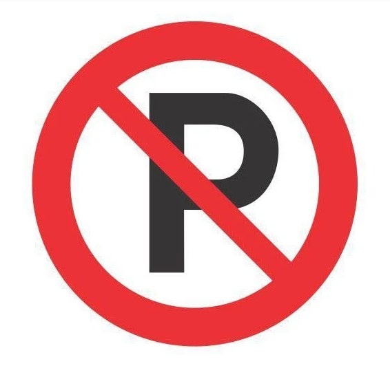 Σήμα οδικό Απαγορευεται το παρκάρισμα