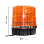 01004306 ΦΑΡΟΣ LED ΠΟΡΤΟΚΑΛΙ ΜΕ ΜΑΓΝΗΤΗ 9 ΑΚΤΙΝΕγγΣ