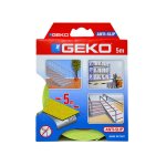 01003007 geko αντιολισθητική ταινία αυτοκόλλητη 25mm x 5m κίτρινο 22058