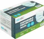 001761 ΜΑΣΚΑ ΧΕΙΡΟΥΡΓΙΚΗ ΜΕ ΛΑΣΤΙΧΟ 3PLY 50 ΤΕΜ