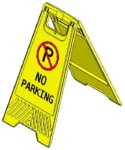 03. No Parking Billboard Sign 60 cm