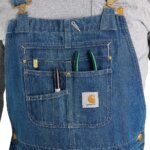 ΣΑΛΟΠΕΤΑ LOOSE FIT DENIM BIB OVERALL 104672 CARHARTT λλ