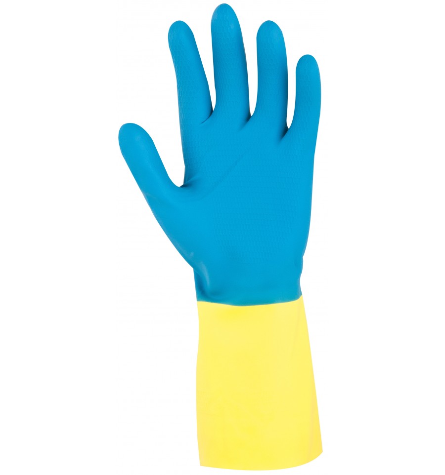γάντια από νεοπρένιο και latex chem touch