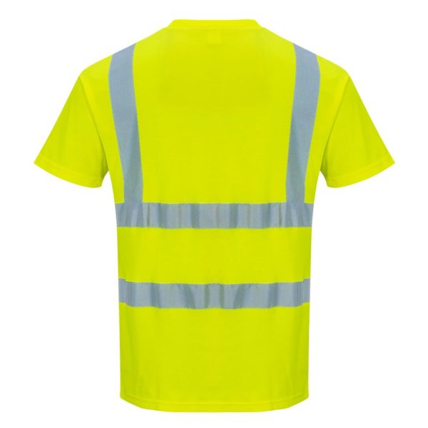 ΜΠΛΟΥΖΑ ΚΟΝΤΟΜΑΝΙΚΗ HI VIS ΜΕ ΑΝΑΚΛΑΣΤΙΚΕΣ S478 PORTWEST κιτρινη