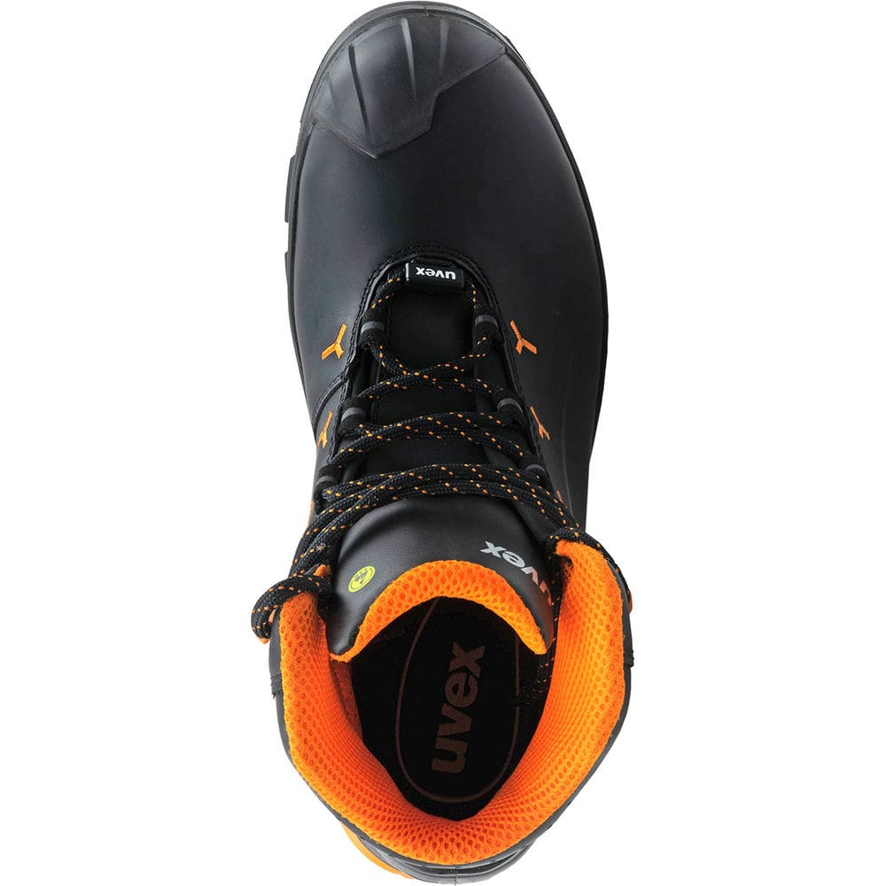 Adas Zabaki UVEX 2 65032 S3 SRC ESD Metal Free Safety Footwear Pushing the Limits Black Orange 4 FINAL 3