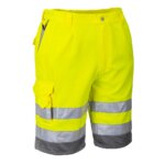 Βερμούδα Hi Vis με ανακλαστικές E043 Portwest κίτρινο