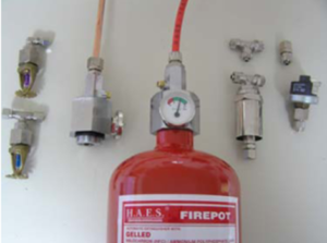 Αυτόματο σύστημα πυρόσβεσης FIREPOT