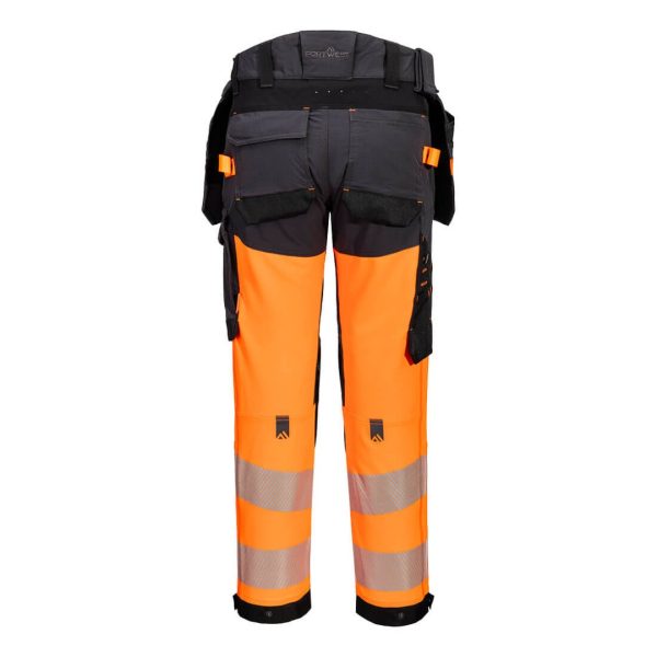 ΠΑΝΤΕΛΟΝΙ ΑΝΑΚΛΑΣΤΙΚO ΤΥΠΟΥ HOLSTER EV442 συνδυάζει εργονομία, αντοχή και πρωτοποριακά υλικά, ιδανικό για κάθε απαιτητική εργασία. Ο σχεδιασμός του υποστηρίζει απόλυτη ελευθερία κινήσεων χάρη στα τετραμερή ελαστικά ένθετα, ενώ το ψηλό πίσω ζωνάρι με πλευρική ελαστική επένδυση προστατεύει τη μέση σε όλες τις στάσεις. Επιπλέον, η στοχευμένη διάτρηση με λέιζερ ενισχύει τον αερισμό εκεί που είναι πιο απαραίτητος, εξασφαλίζοντας άνεση καθ’ όλη τη διάρκεια της βάρδιας.
