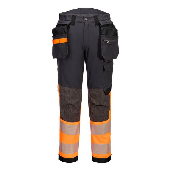 ΠΑΝΤΕΛΟΝΙ ΑΝΑΚΛΑΣΤΙΚO ΤΥΠΟΥ HOLSTER EV442 συνδυάζει εργονομία, αντοχή και πρωτοποριακά υλικά, ιδανικό για κάθε απαιτητική εργασία. Ο σχεδιασμός του υποστηρίζει απόλυτη ελευθερία κινήσεων χάρη στα τετραμερή ελαστικά ένθετα, ενώ το ψηλό πίσω ζωνάρι με πλευρική ελαστική επένδυση προστατεύει τη μέση σε όλες τις στάσεις. Επιπλέον, η στοχευμένη διάτρηση με λέιζερ ενισχύει τον αερισμό εκεί που είναι πιο απαραίτητος, εξασφαλίζοντας άνεση καθ’ όλη τη διάρκεια της βάρδιας.