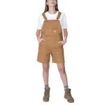 ΣΑΛΟΠΕΤΑ ΓΥΝΑΙΚΕΙΑ RELAXED FIT SHORTALL 106197 CARHARTT xalatsis 4