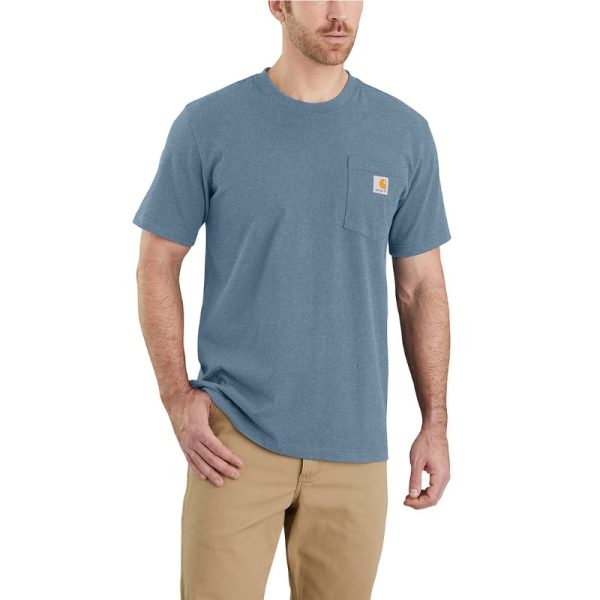 ΜΠΛΟΥΖΑ ΚΟΝΤΟΜΑΝΙΚΗ WORKWEAR POCKET SHORT SLEEVE 103296 CARHARTT xalatsis 1