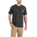 ΜΠΛΟΥΖΑ ΚΟΝΤΟΜΑΝΙΚΗ WORKWEAR POCKET SHORT SLEEVE 103296 CARHARTT xalatsis γκρι σκουρο