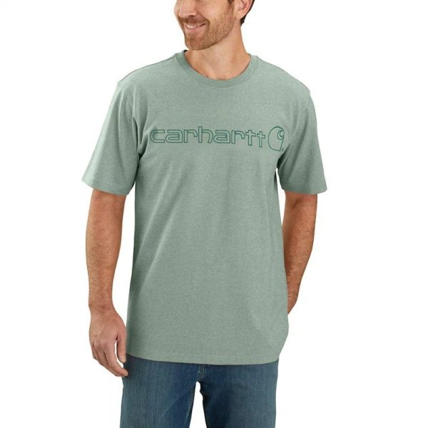 ΜΠΛΟΥΖΑ ΚΟΝΤΟΜΑΝΙΚΗ CORE LOGO RELAXED FIT 103361 CARHARTT SEABROOK