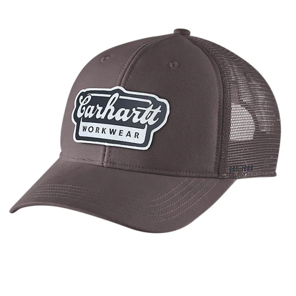 ΚΑΠΕΛΟ RUGGED FLEX TWILL MESH BACK SCRIPT PATCH 106738 CARHARTT xalatsis