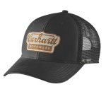 ΚΑΠΕΛΟ RUGGED FLEX TWILL MESH BACK SCRIPT PATCH 106738 CARHARTT μαυρο xalatsis