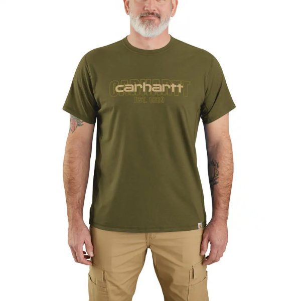 ΜΠΛΟΥΖΑ ΚΟΝΤΟΜΑΝΙΚΗ LOGO GRAPHIC 106653 CARHARTT XALATSIS