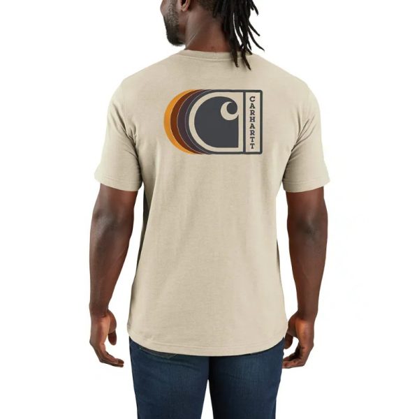 ΜΠΛΟΥΖΑ ΚΟΝΤΟΜΑΝΙΚΗ RELAXED FIT LIGHTWEIGHT 107048 CARHARTT λευκη xalatsis 1