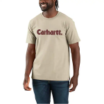ΜΠΛΟΥΖΑ ΚΟΝΤΟΜΑΝΙΚΗ RELAXED FIT LIGHTWEIGHT LOGO 107046 CARHARTT λευκη xalatsis