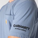 ΜΠΛΟΥΖΑ ΚΟΝΤΟΜΑΝΙΚΗ RELAXED FIT LIGHTWEIGHT STREETCAR 107052 CARHARTT xalatzis γαλαζιο 1
