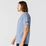 ΜΠΛΟΥΖΑ ΚΟΝΤΟΜΑΝΙΚΗ RELAXED FIT LIGHTWEIGHT STREETCAR 107052 CARHARTT xalatzis γαλαζιο 4