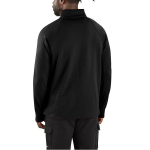 ΜΠΛΟΥΖΑ ΜΑΚΡΥΜΑΝΙΚΗ FORCE RELAXED FIT MOCK NECK HALF ZIP 106423 CARHARTT μαυρη xalatsis