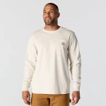 ΜΠΛΟΥΖΑ ΜΑΚΡΥΜΑΝΙΚΗ RELAXED FIT HEAVYWEIGHT MOUNTAIN 107260 CARHARTT malt λευκο xalatsis