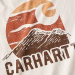ΜΠΛΟΥΖΑ ΜΑΚΡΥΜΑΝΙΚΗ RELAXED FIT HEAVYWEIGHT MOUNTAIN 107260 CARHARTT malt λευκο xalatsis 4