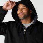 ΜΠΟΥΦΑΝ LOOSE FIT WASHED DUCK ACTIVE 104050 CARHARTT ΜΑΥΡΟ XALATSIS 1