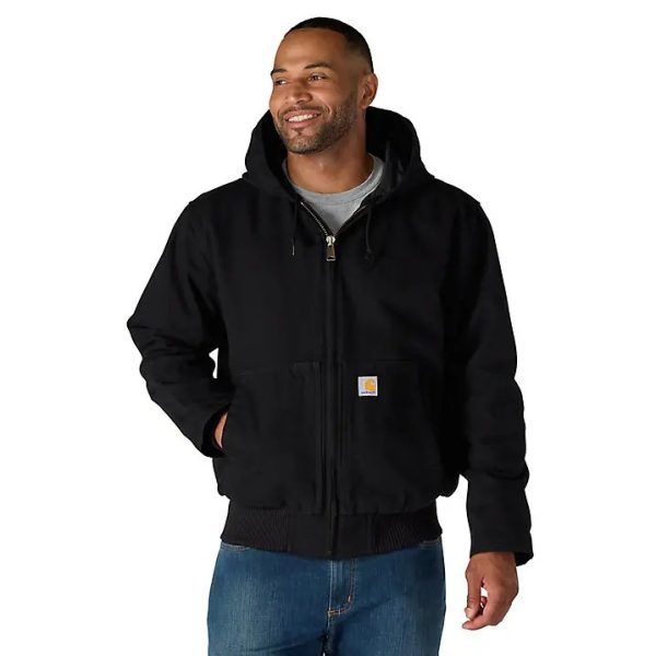 ΜΠΟΥΦΑΝ LOOSE FIT WASHED DUCK ACTIVE 104050 CARHARTT ΜΑΥΡΟ XALATSIS