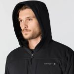 ΜΠΟΥΦΑΝ RELAXED FIT LIGHTWEIGHR SRETCH INSULATED 106981 CARHARTT ΜΑΥΡΟ XALATSIS 1