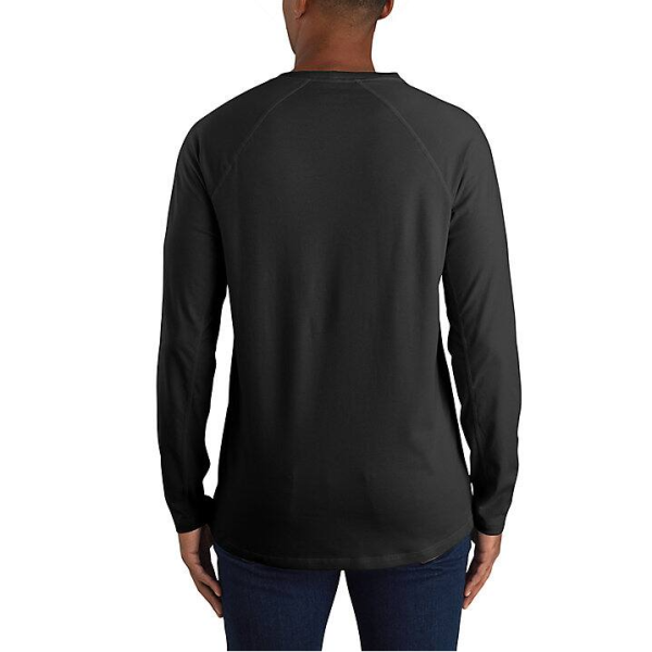 Μπλούζα μακρυμάνικη FORCE RELAXED FIT 106656 Carhartt μαυρη xalatsis 1
