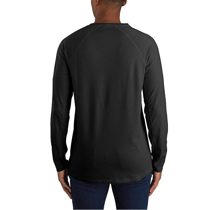 Μπλούζα μακρυμάνικη FORCE RELAXED FIT 106656 Carhartt μαυρη xalatsis 1