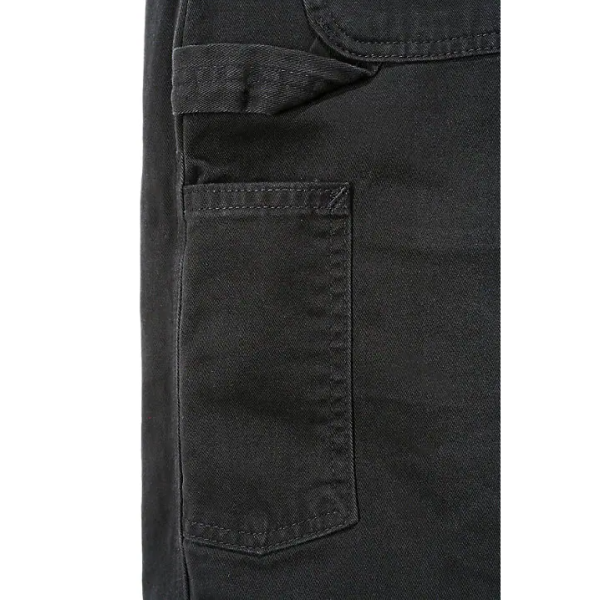 ΠΑΝΤΕΛΟΝΙ ΕΡΓΑΣΙΑΣ RELAXED STRAIGHT TWILL DUNGAREE B324 CARHARTT μαυρο xalatsis 1