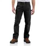 ΠΑΝΤΕΛΟΝΙ ΕΡΓΑΣΙΑΣ RELAXED STRAIGHT TWILL DUNGAREE B324 CARHARTT μαυρο xalatsis